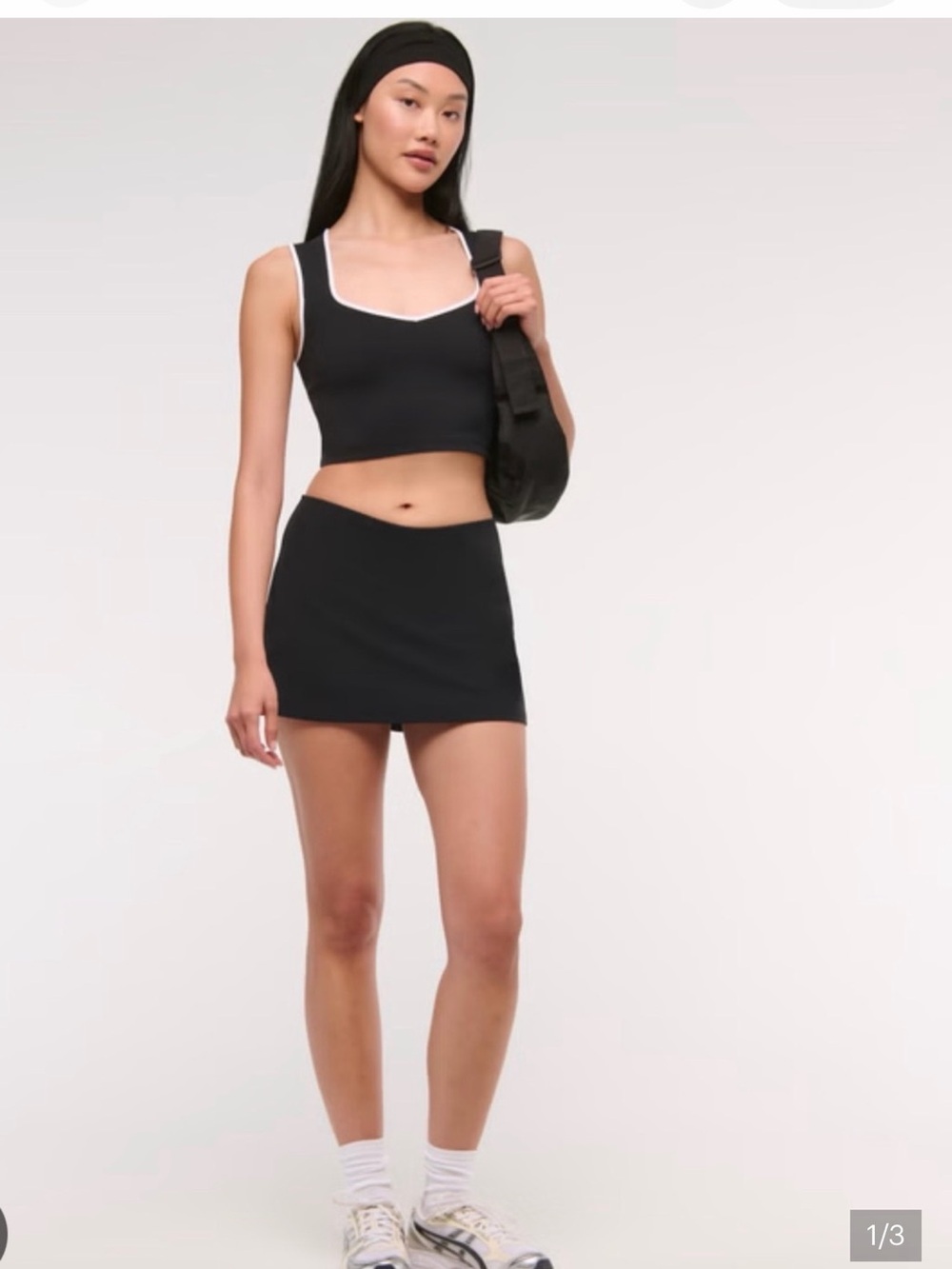 Abercrombie & Fitch Black Mini Skirt